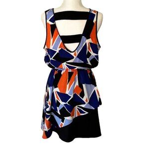 NORDSTROM Harlowe & Graham Layered Tank Mini Dress - Large